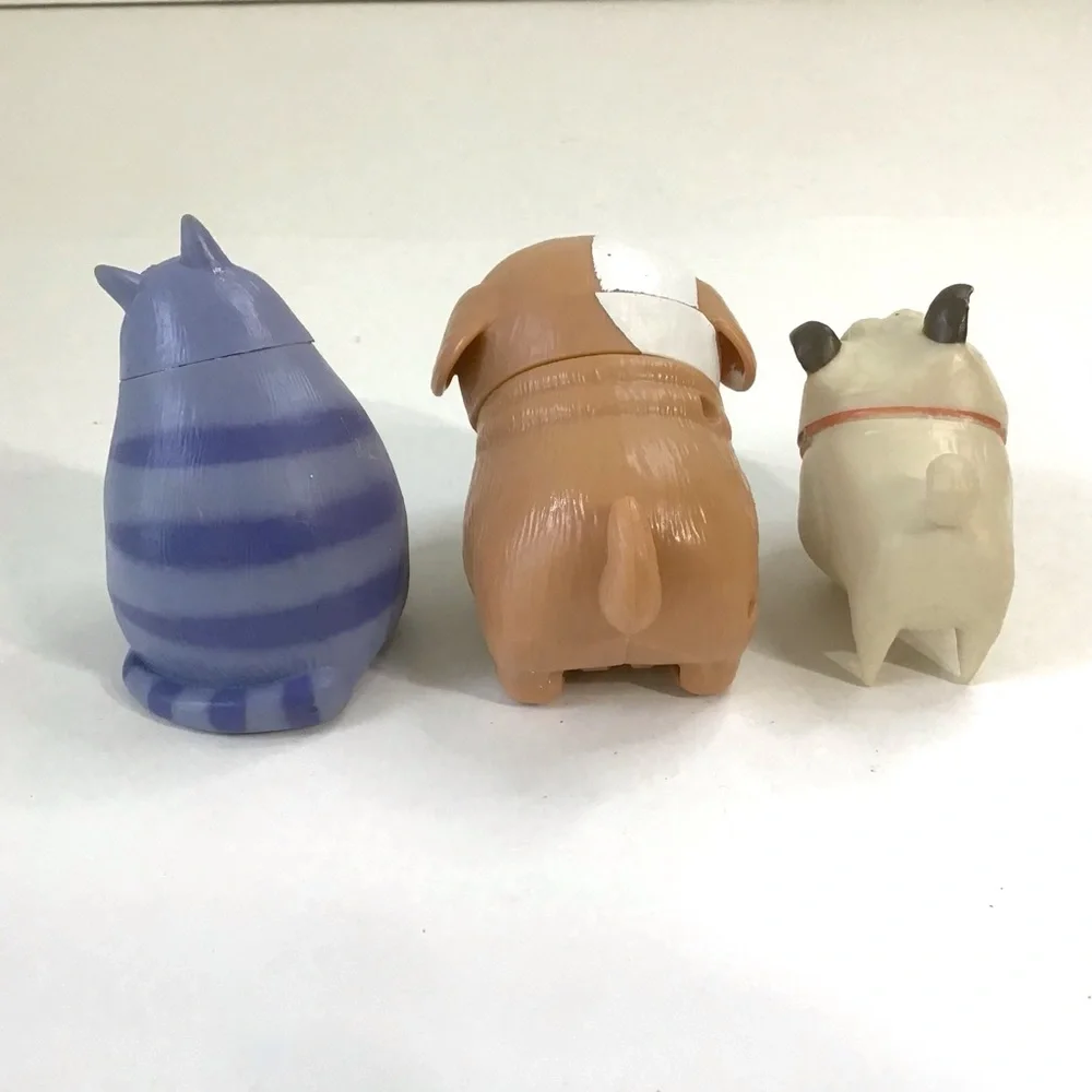 The Secret Life Of Pets Lot Of 3 Figures Chloe Pickles Mel Universal Studios